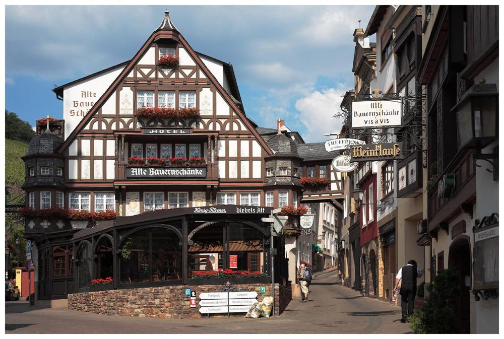 Hotel Café Post Rüdesheim am Rhein Esterno foto