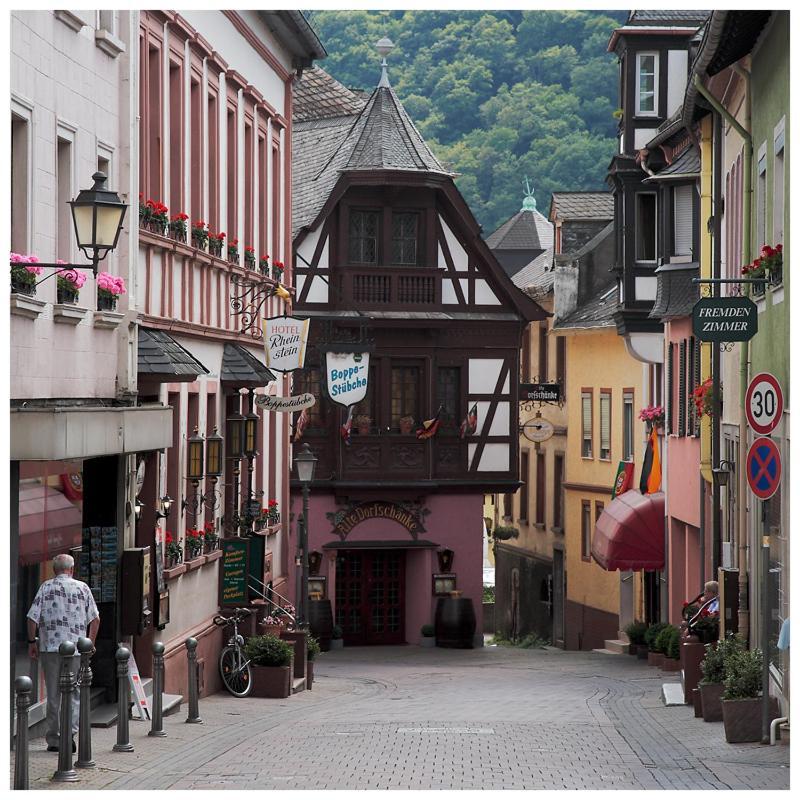 Hotel Café Post Rüdesheim am Rhein Esterno foto